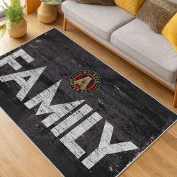 MLS Atlanta United Fc Soccer Team Logo Sport Carpet Area Rug Home Decor Gift AUFC17