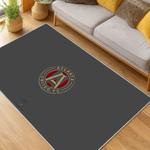 mls atlanta united fc soccer team logo sport carpet area rug home decor gift living room aufc23