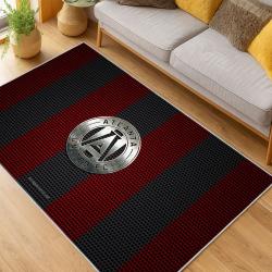 MLS Atlanta United Fc Soccer Team Logo Sport Carpet Area Rug Home Decor Gift AUFC3