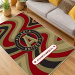 mls atlanta united fc soccer team logo sport carpet area rug home decor gift living room aufc4