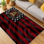 mls atlanta united fc soccer team logo sport carpet area rug home decor gift living room aufc52