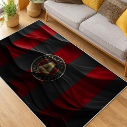 MLS Atlanta United Fc Soccer Team Logo Sport Carpet Area Rug Home Decor Gift AUFC55