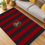 mls atlanta united fc soccer team logo sport carpet area rug home decor gift living room aufc61