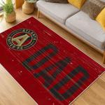 mls atlanta united fc soccer team logo sport carpet area rug home decor gift living room aufc73