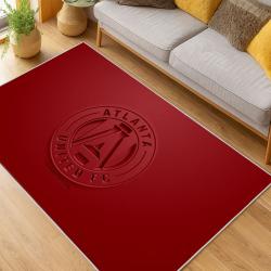 MLS Atlanta United Fc Soccer Team Logo Sport Carpet Area Rug Home Decor Gift AUFC77