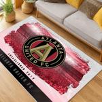 mls atlanta united fc soccer team logo sport carpet area rug home decor gift living room aufc87