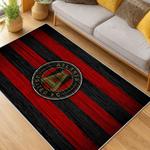 mls atlanta united fc soccer team logo sport carpet area rug home decor gift living room aufc9