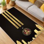 mls atlanta united fc soccer team logo sport carpet area rug home decor gift living room aufc98
