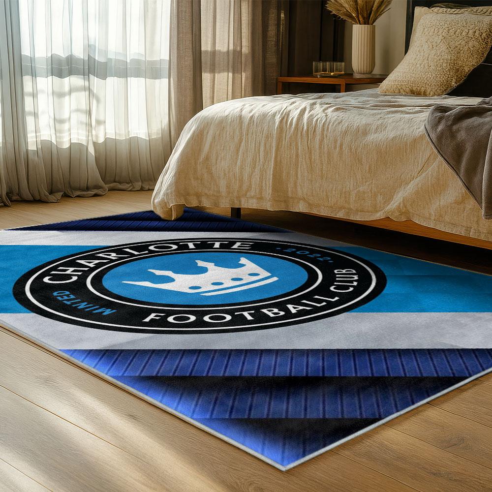 MLS Charlotte Fc Soccer Team Logo Sport Carpet Area Rug Home Decor Gift CFC10 1 mls charlotte fc soccer team logo sport carpet area rug home bedroom cfc10