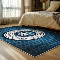 mls charlotte fc soccer team logo sport carpet area rug home bedroom cfc15