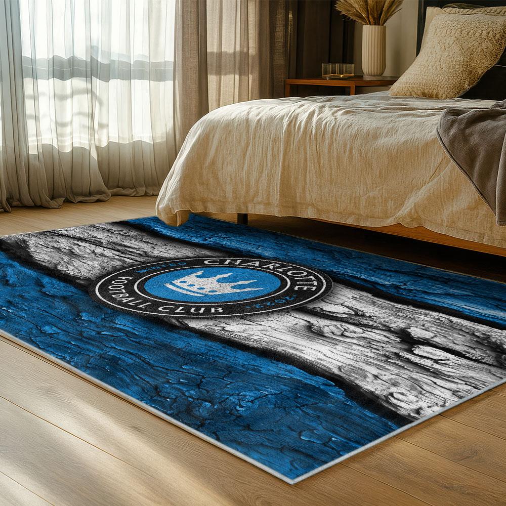 MLS Charlotte Fc Soccer Team Logo Sport Carpet Area Rug Home Decor Gift CFC44 1 mls charlotte fc soccer team logo sport carpet area rug home bedroom cfc44