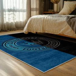 mls charlotte fc soccer team logo sport carpet area rug home bedroom cfc49