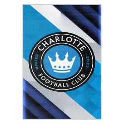 mls charlotte fc soccer team logo sport carpet area rug home decor gift cfc10