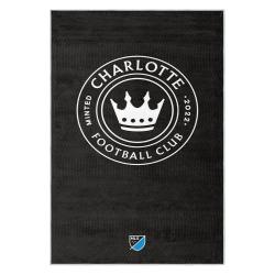 mls charlotte fc soccer team logo sport carpet area rug home decor gift cfc21