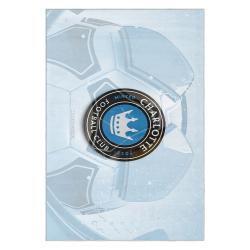 mls charlotte fc soccer team logo sport carpet area rug home decor gift cfc35