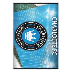 mls charlotte fc soccer team logo sport carpet area rug home decor gift cfc50