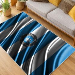 MLS Charlotte Fc Soccer Team Logo Sport Carpet Area Rug Home Decor Gift CFC4
