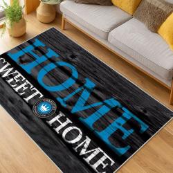 MLS Charlotte Fc Soccer Team Logo Sport Carpet Area Rug Home Decor Gift CFC42