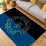 mls charlotte fc soccer team logo sport carpet area rug home living room cfc49