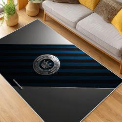MLS Charlotte Fc Soccer Team Logo Sport Carpet Area Rug Home Decor Gift CFC52