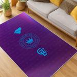 mls charlotte fc soccer team logo sport carpet area rug home living room cfc59