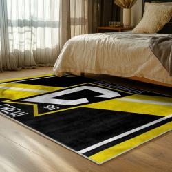 mls columbus crew area rug non slip soccer carpet home decor gift idea for fans bedroom ccfc27