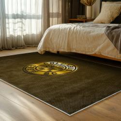 mls columbus crew area rug non slip soccer carpet home decor gift idea for fans bedroom ccfc30