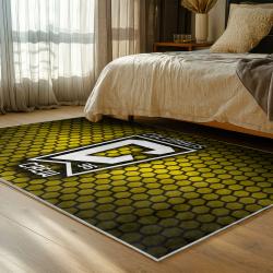 mls columbus crew area rug non slip soccer carpet home decor gift idea for fans bedroom ccfc55