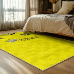 mls columbus crew area rug non slip soccer carpet home decor gift idea for fans bedroom ccfc57