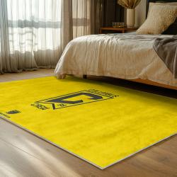 mls columbus crew area rug non slip soccer carpet home decor gift idea for fans bedroom ccfc7