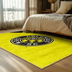 mls columbus crew area rug non slip soccer carpet home decor gift idea for fans bedroom ccfc8