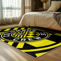 mls columbus crew area rug non slip soccer carpet home decor gift idea for fans bedroom ccfc93