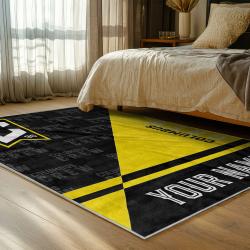 mls columbus crew area rug non slip soccer carpet home decor gift idea for fans bedroom ccfc96