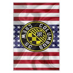 mls columbus crew area rug non slip soccer carpet home decor gift idea for fans ccfc1