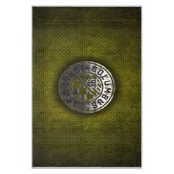 mls columbus crew area rug non slip soccer carpet home decor gift idea for fans ccfc11