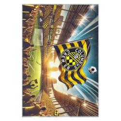 mls columbus crew area rug non slip soccer carpet home decor gift idea for fans ccfc29