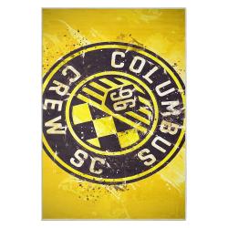 mls columbus crew area rug non slip soccer carpet home decor gift idea for fans ccfc35