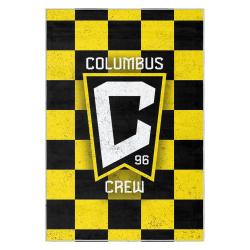 mls columbus crew area rug non slip soccer carpet home decor gift idea for fans ccfc50