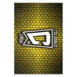 mls columbus crew area rug non slip soccer carpet home decor gift idea for fans ccfc55