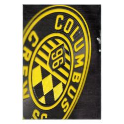 mls columbus crew area rug non slip soccer carpet home decor gift idea for fans ccfc75