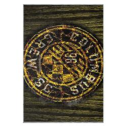 mls columbus crew area rug non slip soccer carpet home decor gift idea for fans ccfc80