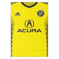 mls columbus crew area rug non slip soccer carpet home decor gift idea for fans ccfc81