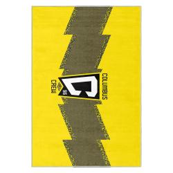 mls columbus crew area rug non slip soccer carpet home decor gift idea for fans ccfc89