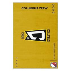 mls columbus crew area rug non slip soccer carpet home decor gift idea for fans ccfc9