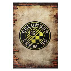 mls columbus crew area rug non slip soccer carpet home decor gift idea for fans ccfc92