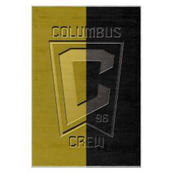 mls columbus crew area rug non slip soccer carpet home decor gift idea for fans ccfc97