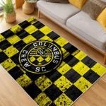 mls columbus crew area rug non slip soccer carpet home decor gift idea for fans living room ccfc24