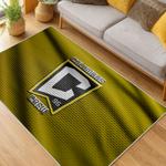 mls columbus crew area rug non slip soccer carpet home decor gift idea for fans living room ccfc25