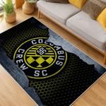 mls columbus crew area rug non slip soccer carpet home decor gift idea for fans living room ccfc32