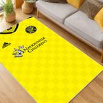 mls columbus crew area rug non slip soccer carpet home decor gift idea for fans living room ccfc57